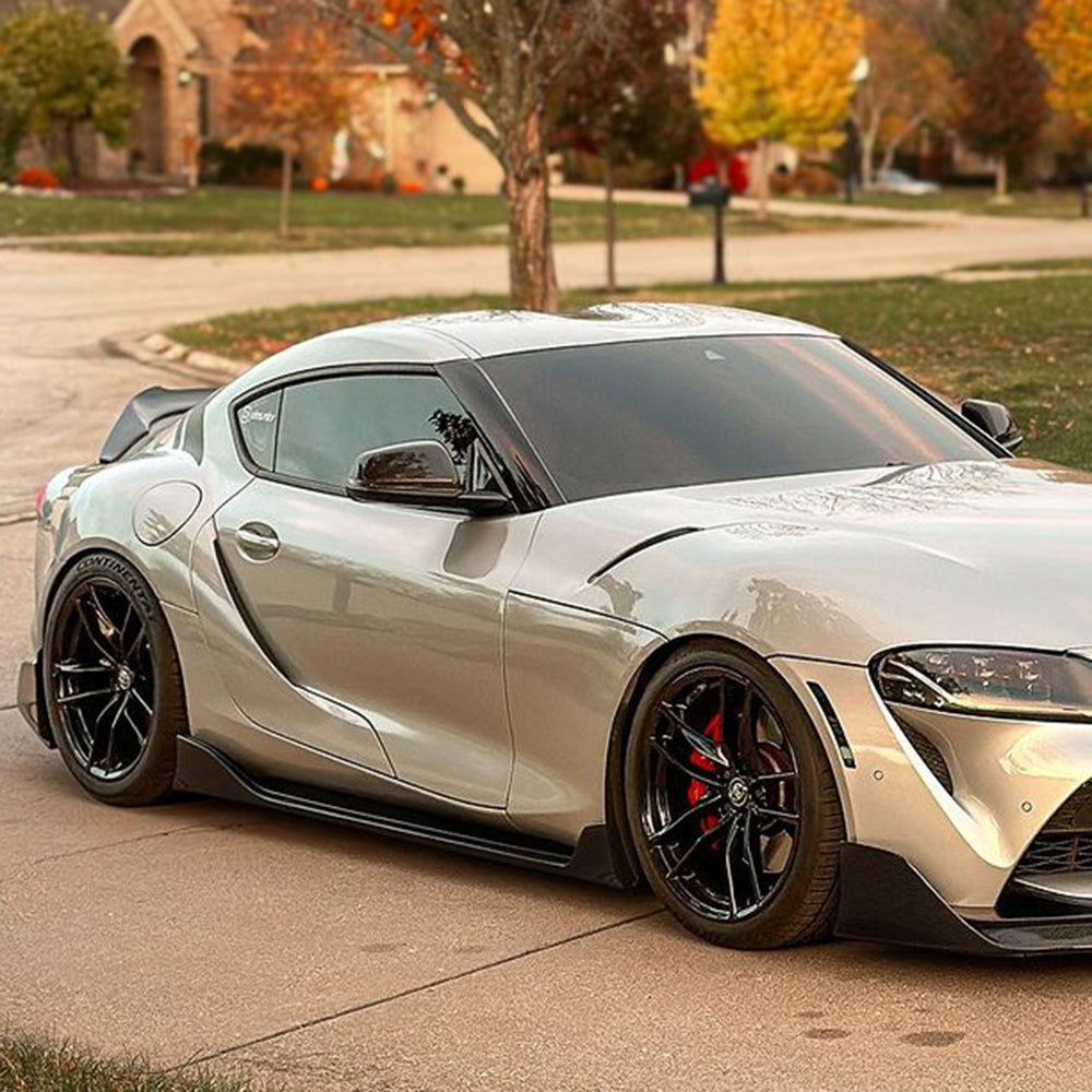 AG Style Carbon Fiber Side Skirts - Toyota Supra MKV A90/A91 | Palenon Performance