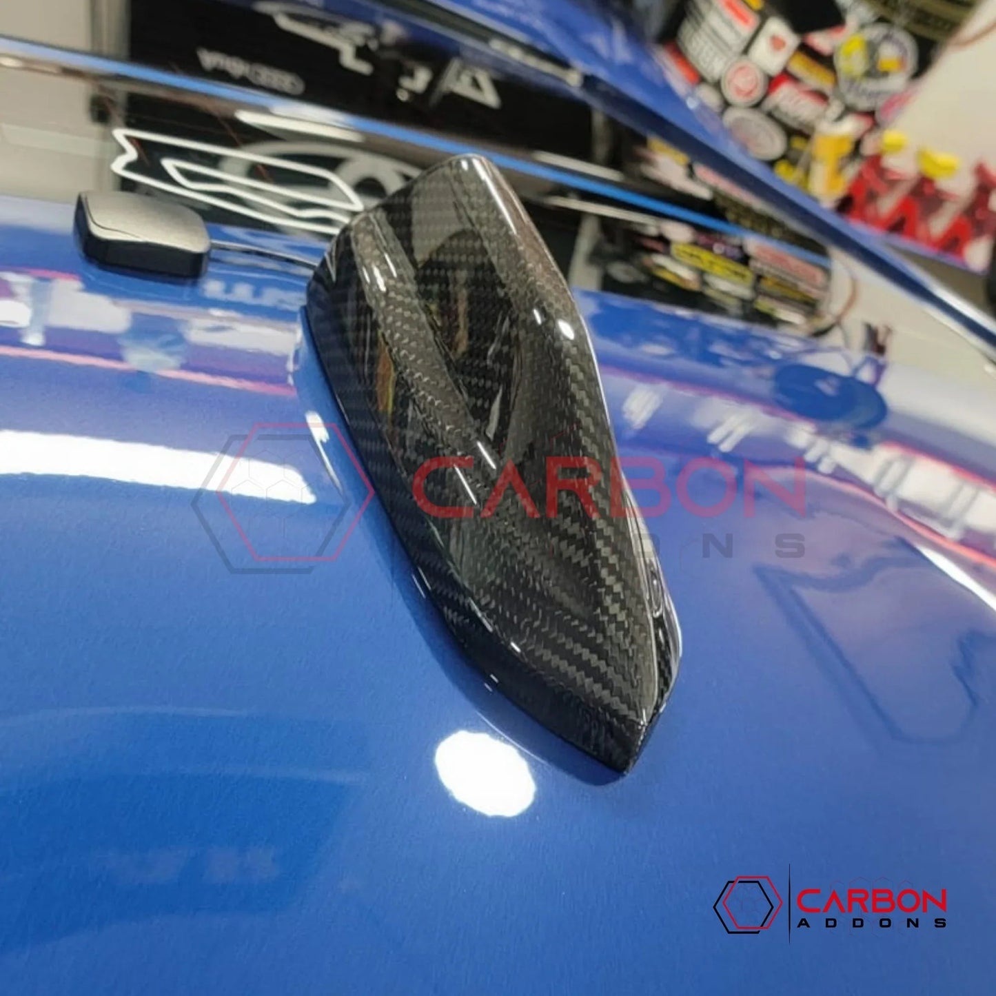 2020+ Camaro Carbon Fiber Shark Fin Antenna Cover