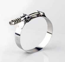 Light Duty Spring Loaded T-Bolt Clamp 304 Stainless - For 3.250" ID Silicone (Clamping Range: 3.53" - 3.83")