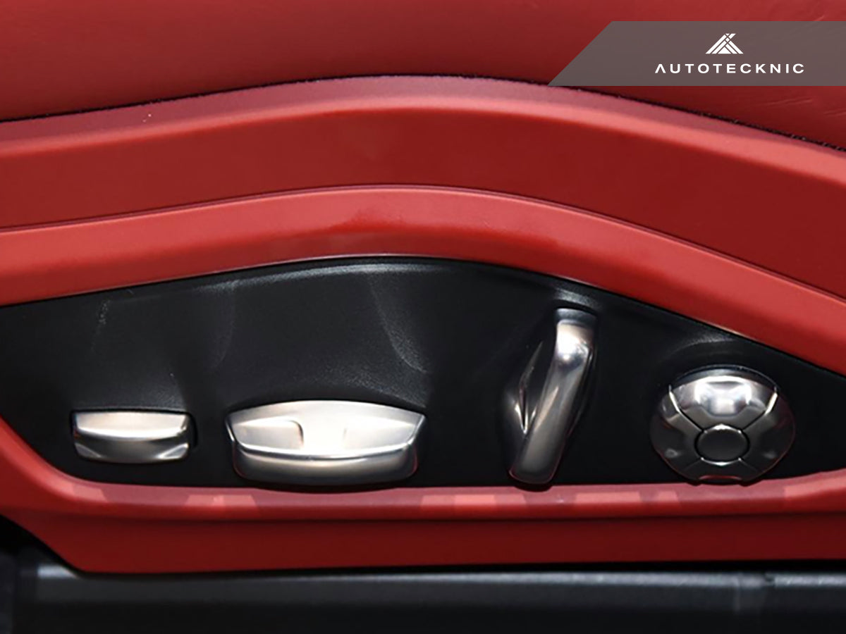 AutoTecknic Seat Adjustment Button Cap Set - Porsche