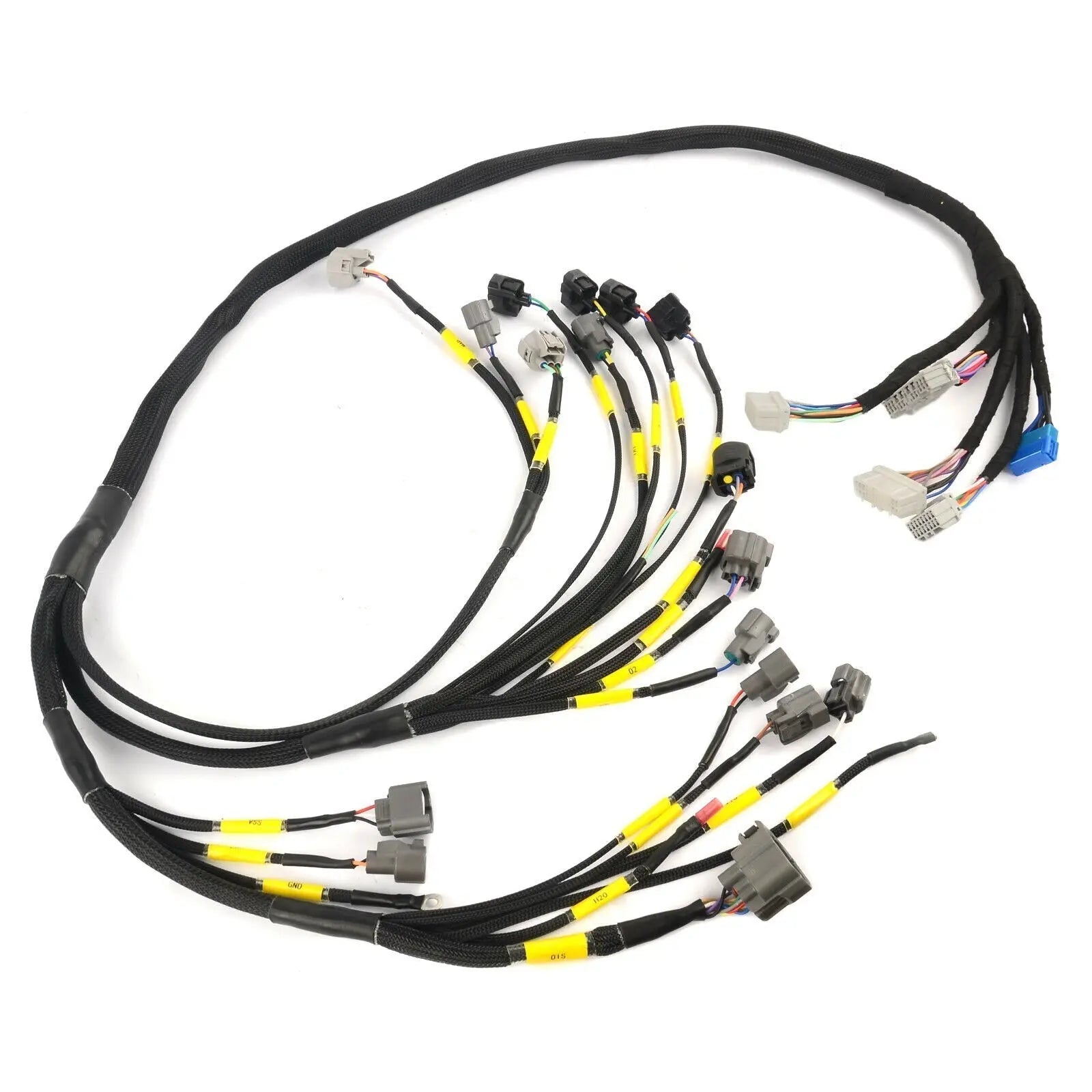 D & B-Series OBD2 Engine Tucked Engine Harness Kit w/ Subharness | 92-93 NON GSR Integra