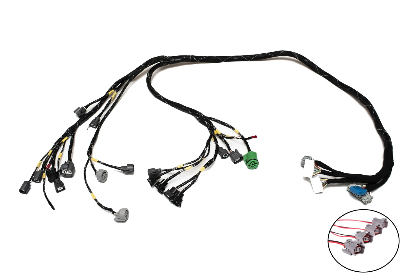 D & B-Series OBD1 Tucked Engine Harness Kit w/ Subharness | 99-01 Civic EK