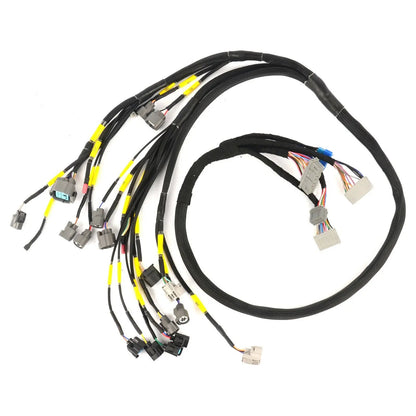D & B-Series OBD2 Tucked Engine Harness Kit w/ Subharness | 99-01 Civic EK