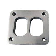 T4 Turbo Divided Inlet Flange 304 Stainless (M10 x 1.5 Tapped Holes)