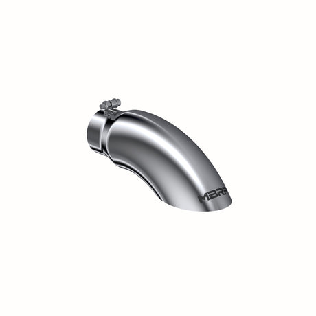 MBRP Exhaust Tip; 5in. O.D. Turn Down 4in. Inlet 14in. Length; T304