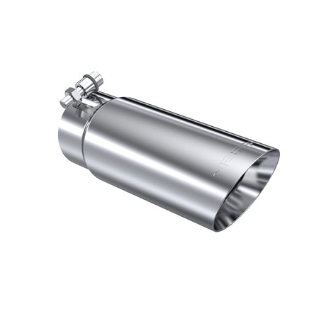 MBRP Exhaust Tip; 3in. O.D. Dual Wall Angled End 3in. Inlet 12in. Length; T304