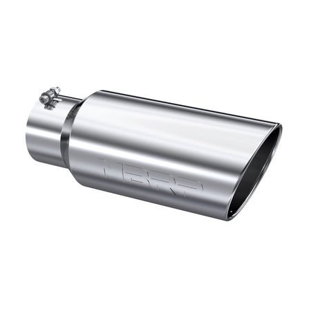 MBRP Exhaust Tip; 7in. O.D.; Rolled End; 5in. Inlet 18in. In Length; T304