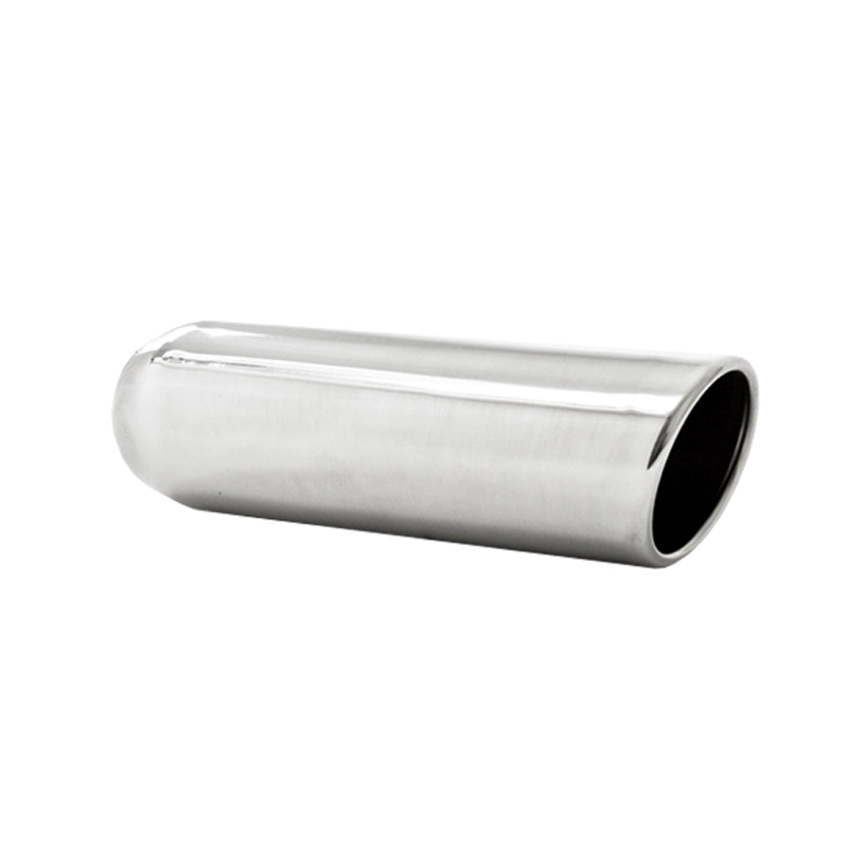 MBRP Exhaust 3.5in. OD; 2.25in. Inlet; 12in. In Length; Angled Cut Rolled End; Weld On; T304
