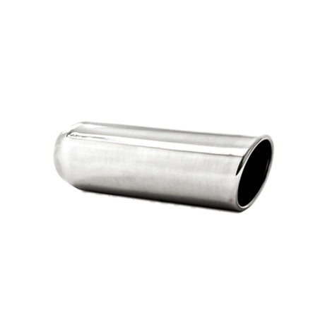 MBRP Exhaust 3.5in. OD; 2.5in. Inlet; 12in. In Length; Angled Cut Rolled End; Weld On; T304