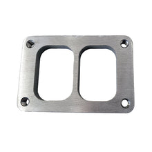 T6 Turbo Divided Inlet Flange 304 Stainless (M10 x 1.5 Tapped Holes)