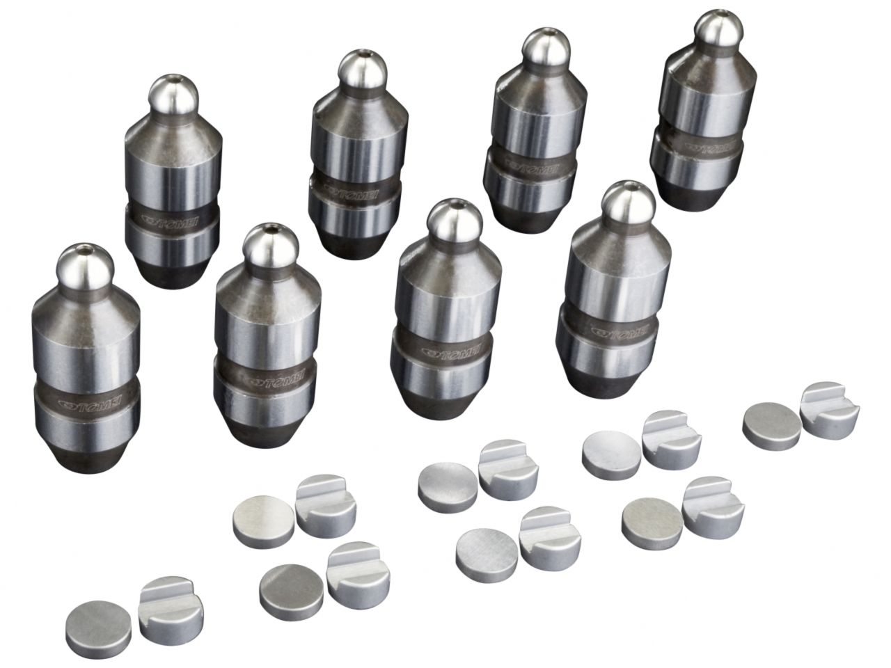 Tomei Solid Pivot Lifter Set with Test Shims and Guides - Nissan SR20