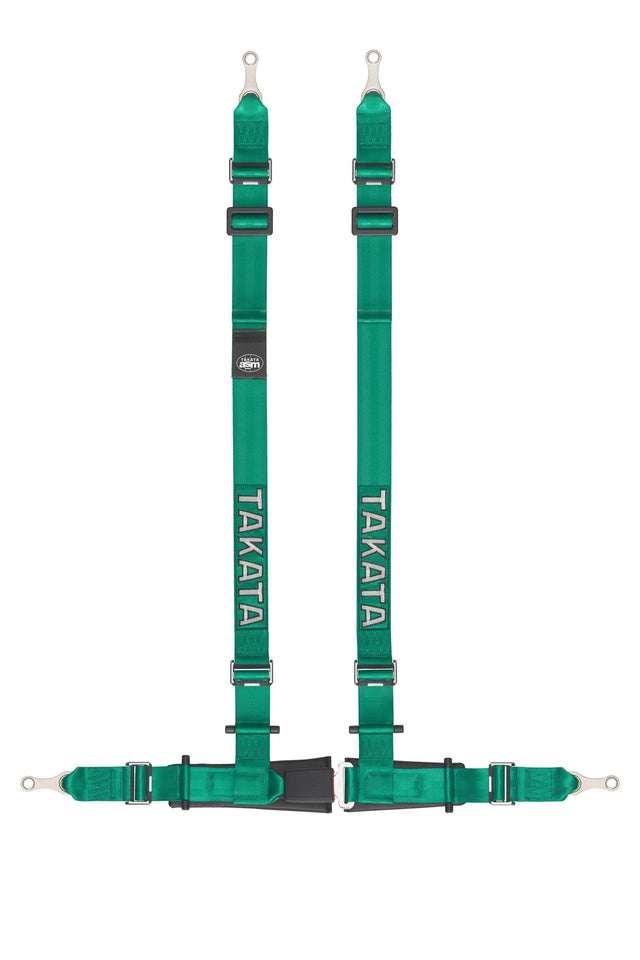 Harness Drift 4 Pt Bolt- 2in Shldr & Lap Green