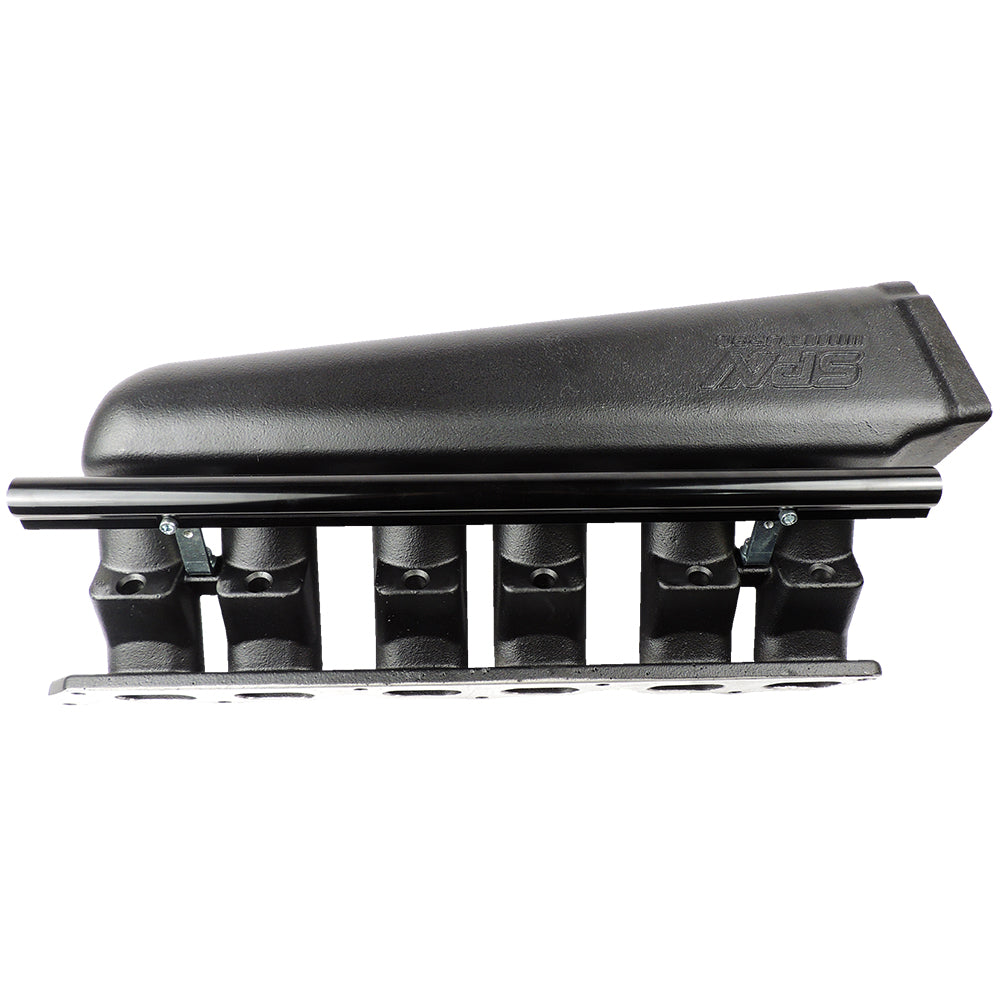 93-02 Supra 2JZ GTE intake manifold - 6 Injectors - Black - PRE SALE