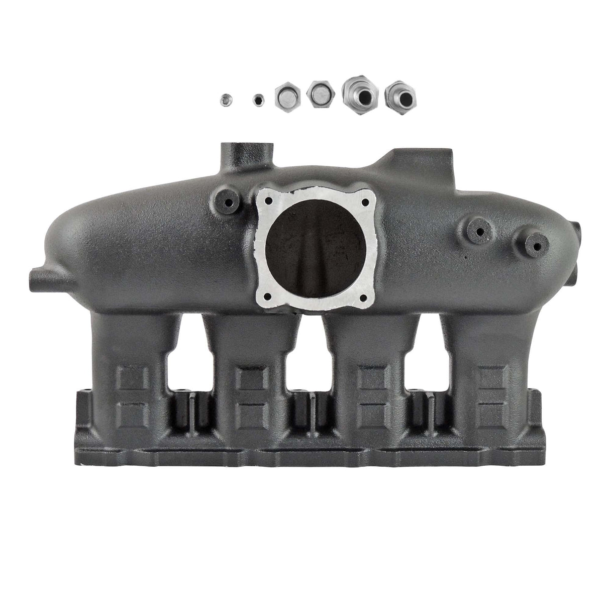 2.0L TSI / FSI T3 Twin Scroll Turbo Exhaust Manifold Transverse Engines + aluminum intake manifold - Black