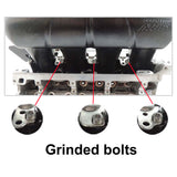 2.0L TSI / FSI T3 Twin Scroll Turbo Exhaust Manifold Transverse Engines + aluminum intake manifold - Black