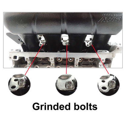2.0L TSI / FSI T3 Twin Scroll Turbo Exhaust Manifold Transverse Engines + aluminum intake manifold - Black