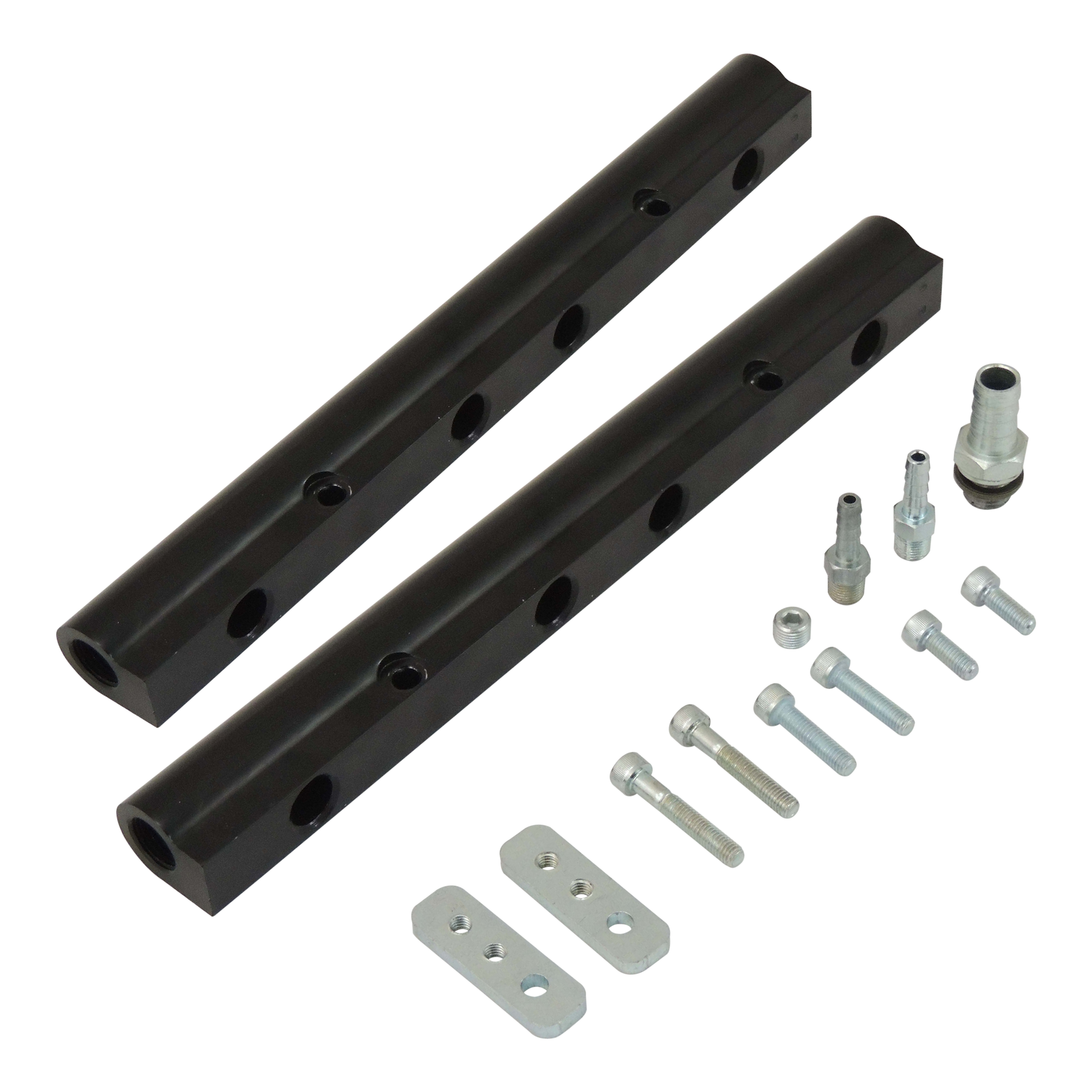 INTAKE MANIFOLD VW 8V LONGITUDINAL - 8 INJECTORS BLACK