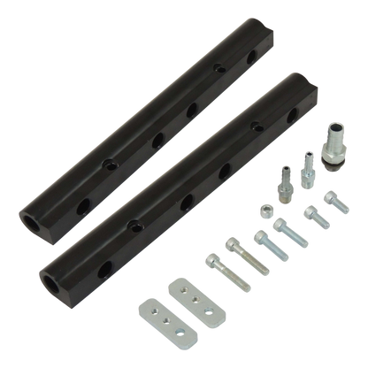INTAKE MANIFOLD VW 8V LONGITUDINAL - 8 INJECTORS BLACK