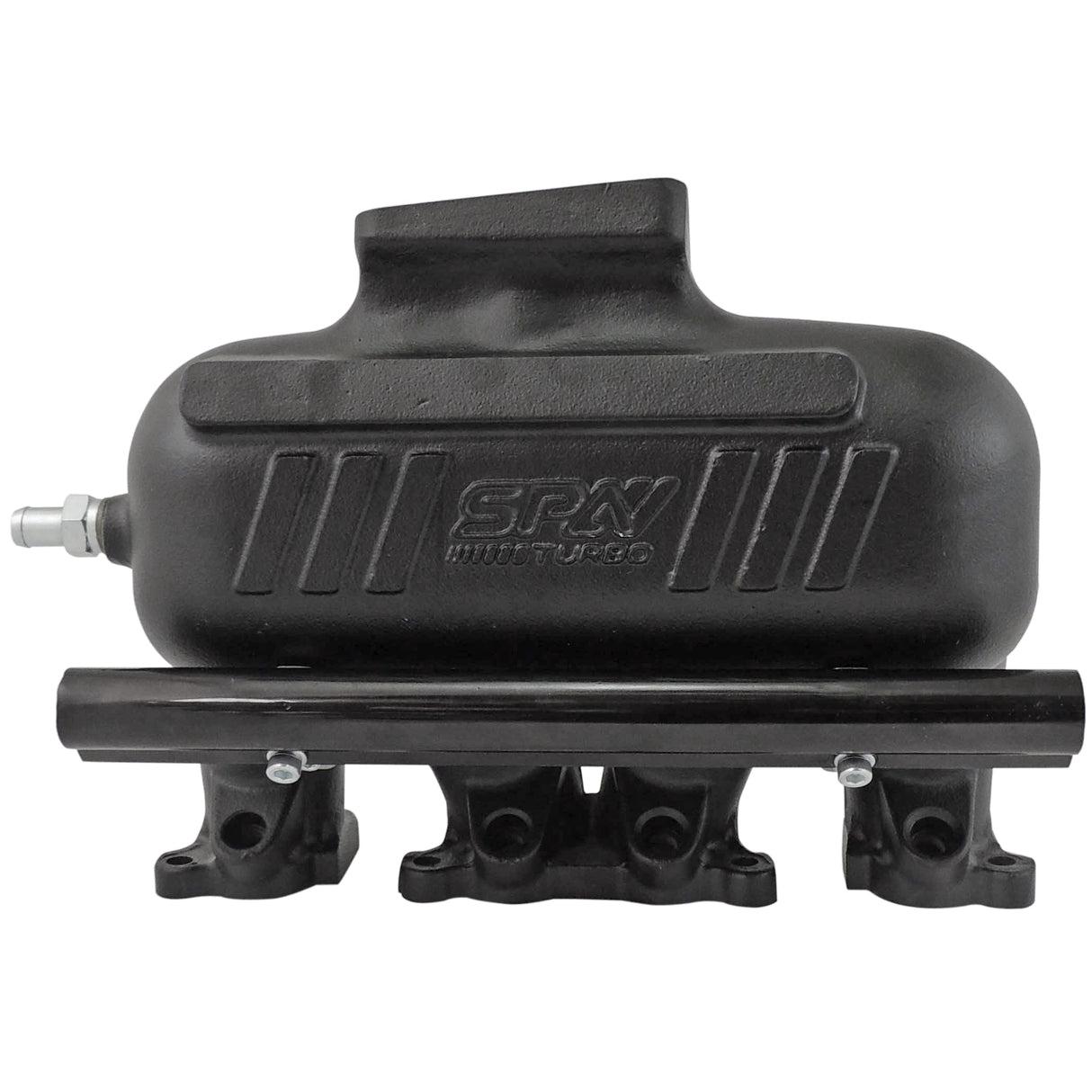 INTAKE MANIFOLD VW 8V CROSS FLOW LONGITUDINAL - 8 INJECTORS - WITHOUT BOLT HOLES - BLACK