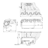 VW 5 cyl 2.5L 20v FSI T3 Turbo Exhaust Manifold + intake manifold