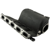 VW 2.5L 5 CYLINDER 20V 07K CAST ALUMINUM INTAKE MANIFOLD - WITH FUEL RAIL - BLACK