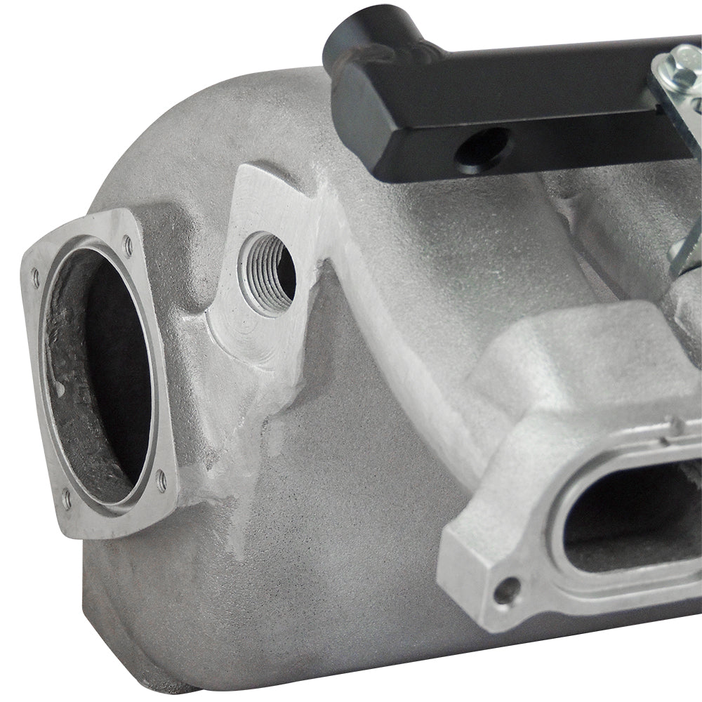 VW 2.5L 5 CYLINDER 20V 07K CAST ALUMINUM INTAKE MANIFOLD - WITH FUEL RAIL - PRE SALE