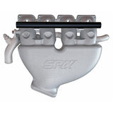 Cast Aluminum Intake Manifold for longitudinal VW/AUDI 1.8T with 4 injectors Fuel Rail Kit (OEM throttle)