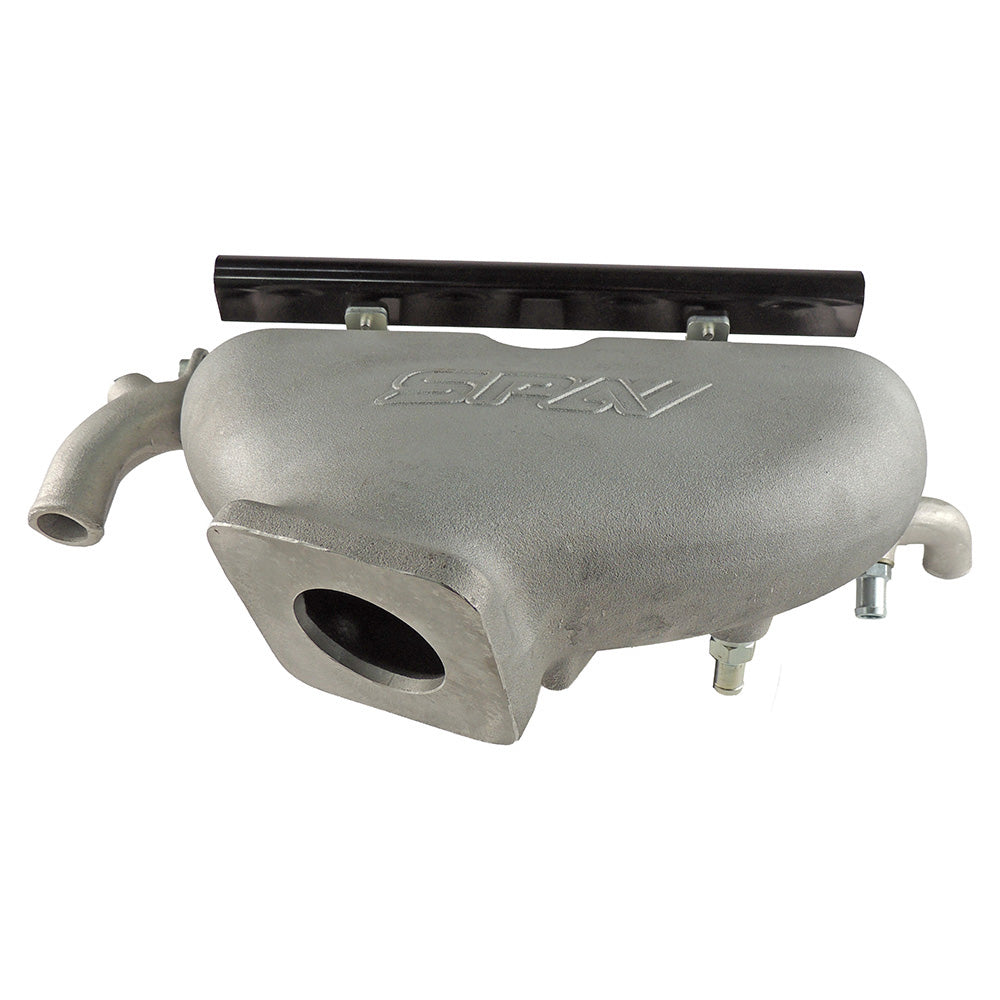 Cast Aluminum Intake Manifold for longitudinal VW/AUDI 1.8T with 4 injectors Fuel Rail Kit (without throttle bolt holes)