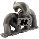 2.0L TSI / FSI T3 Twin Scroll Turbo Exhaust Manifold Transverse Engines + aluminum intake manifold - Black