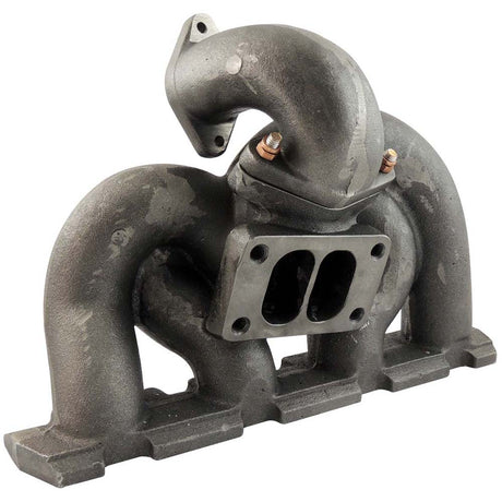 2.0L TSI / FSI T3 Twin Scroll Turbo Exhaust Manifold Transverse Engines + aluminum intake manifold - Black