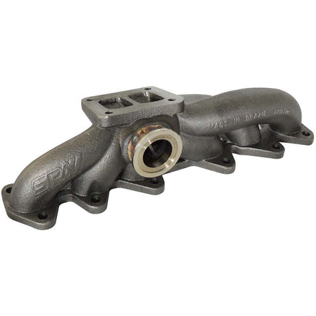 Toyota / Lexus 2JZ-GTE T4 High Performance Twin Scroll Turbo Manifold + intake manifold - 6 Injectors - Black