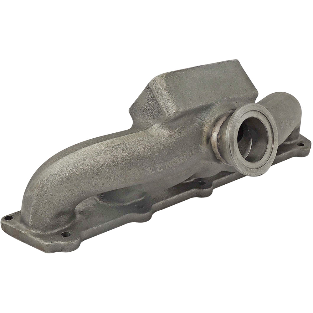 VW Jetta / Golf MK5 2.5L 5 cylinder 20V 07K T3 top mount turbo manifold wastegate V-Band