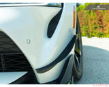 AutoTecknic Front Bumper Dry Carbon Canard Set Toyota A90 Supra 2020-2024