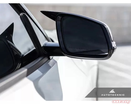 AutoTecknic Replacement Aero Glazing Black Mirror Covers Toyota A90 Supra 2020-2024