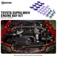 Dress Up Bolts Titanium Engine Bay Kit - Toyota Supra MKIV (1993-2002)