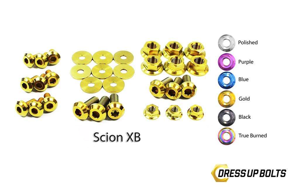 Scion XB (2007-2015) Titanium Dress Up Bolts Engine and Engine Bay Kit
