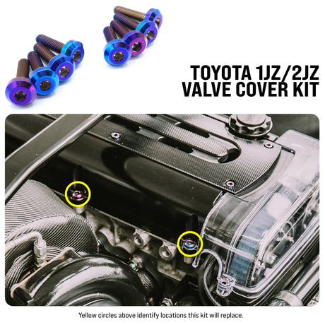 1JZ-GTE | 2JZ-GTE Titanium Valve Cover Kit