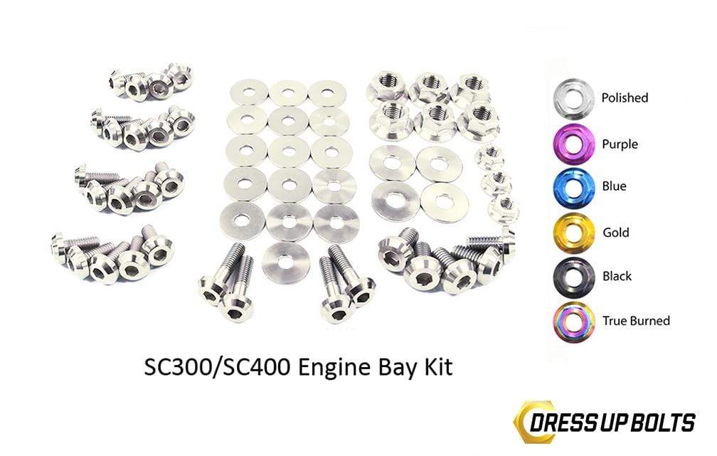 Lexus SC300/SC400 (1992-2000) Titanium Engine Bay Kit