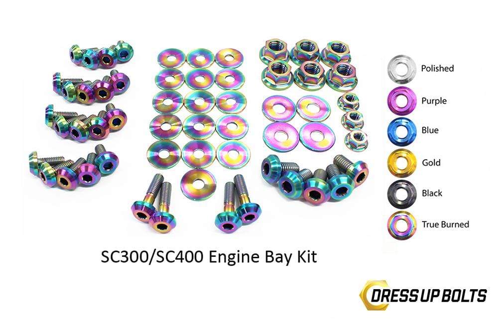 Lexus SC300/SC400 (1992-2000) Titanium Engine Bay Kit