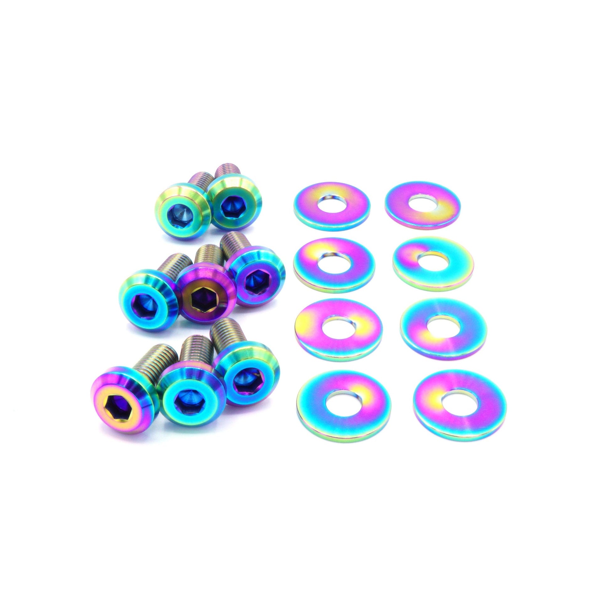 Titanium Hardware Hood Kit - Toyota Supra MKIII (1986-1992)