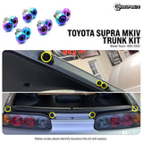 Dress Up Bolts Titanium Hardware Trunk Kit - Toyota Supra MKIV (1993-2002)