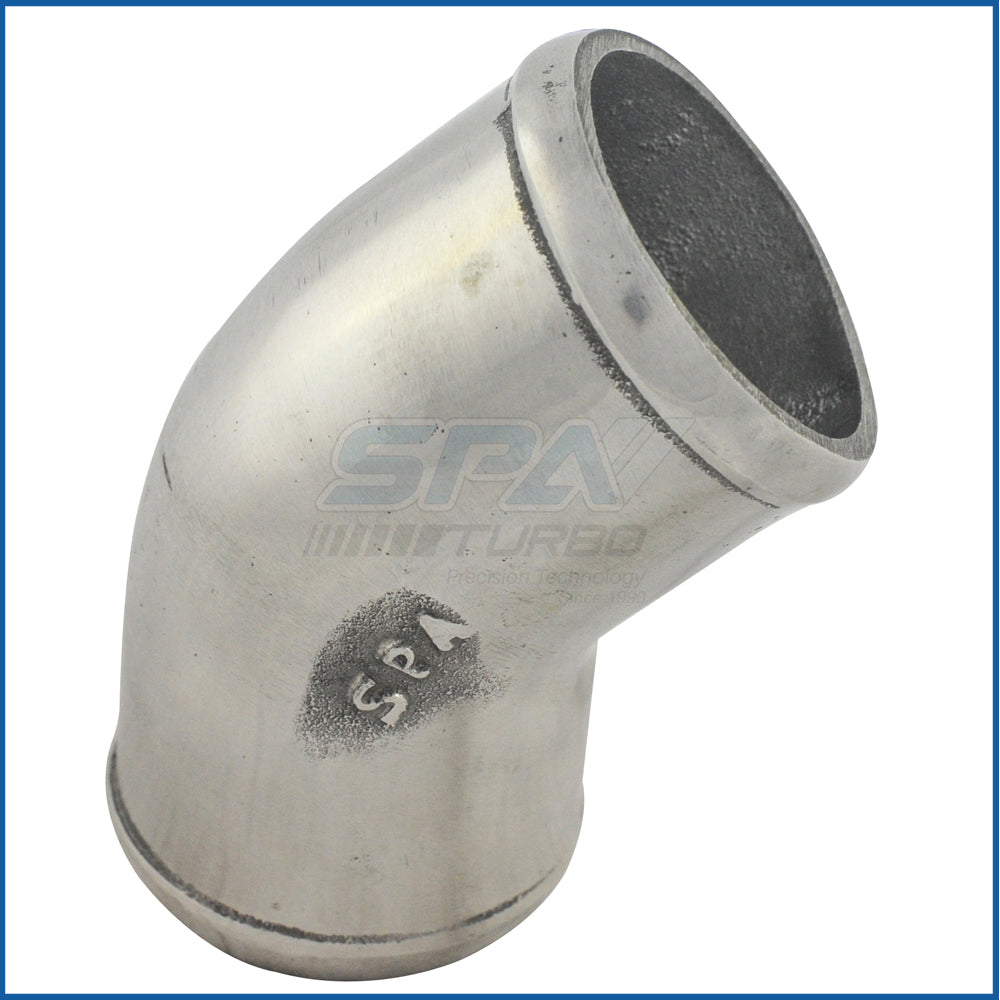 2.25â€ tight radius 45Â° elbow intake pipe