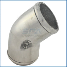 2.25¢â‚¬ tight radius 45‚° elbow intake pipe
