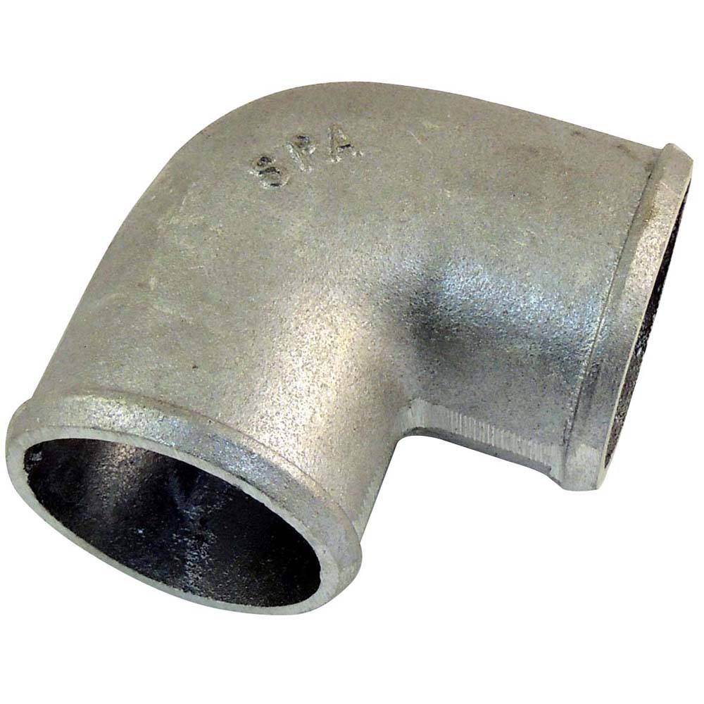 2.5â€ tight radius 90Â° elbow intake pipe