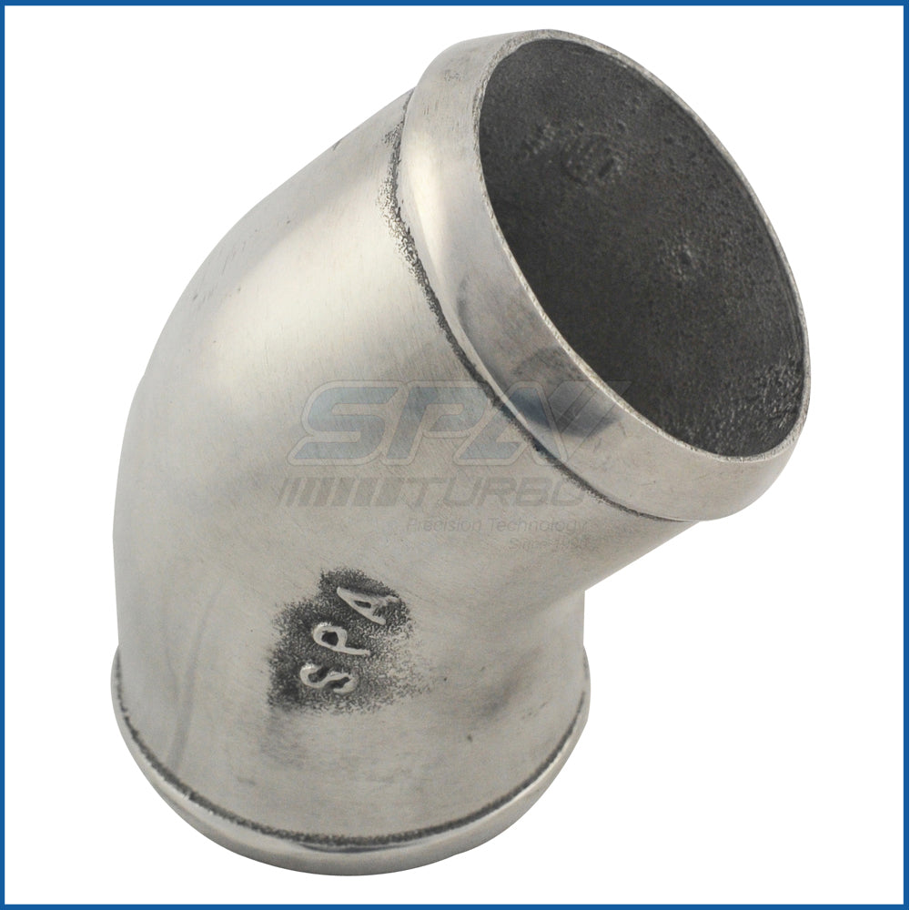 2.75â€ tight radius 45Â° elbow intake pipe