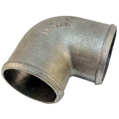 3" tight radius 90° elbow intake pipe