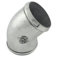 3” tight radius 45° elbow intake pipe