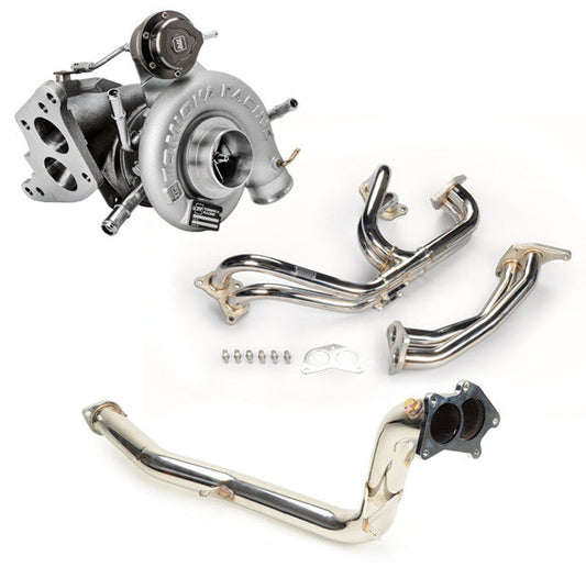 TR GTX2971 Ball-Bearing Twin Scroll Turbo Kit Stock Replacement for Subaru 02-07 WRX & 04-18 STI