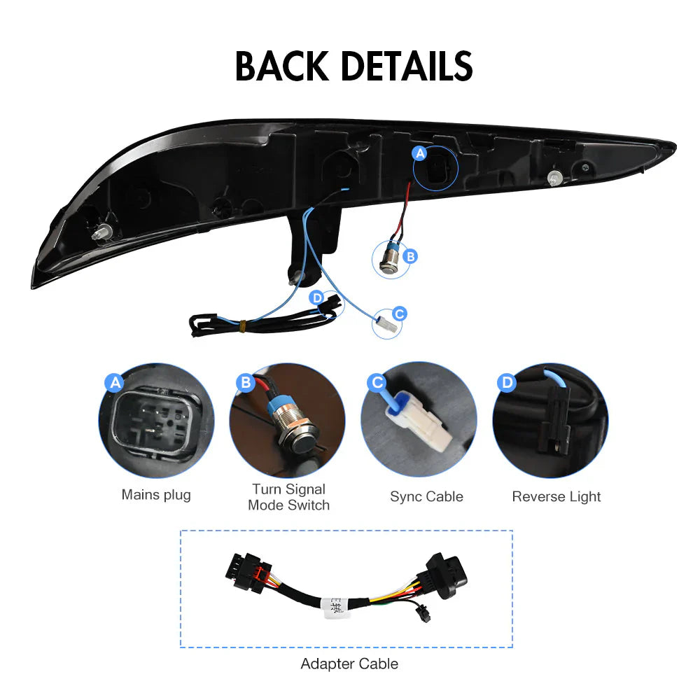 2020 - 2025 GR Supra LED Tail Lights – Start-Up & Sequential