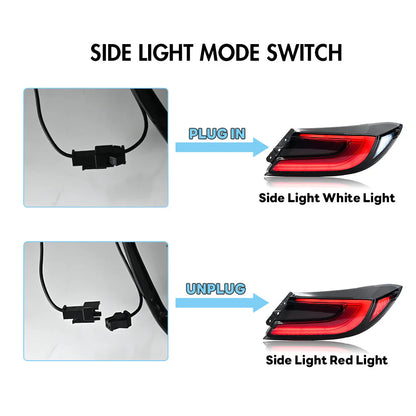 NTXGlow OEM Clear Style LED Tail Lights (2022-2025 Subaru GR86)